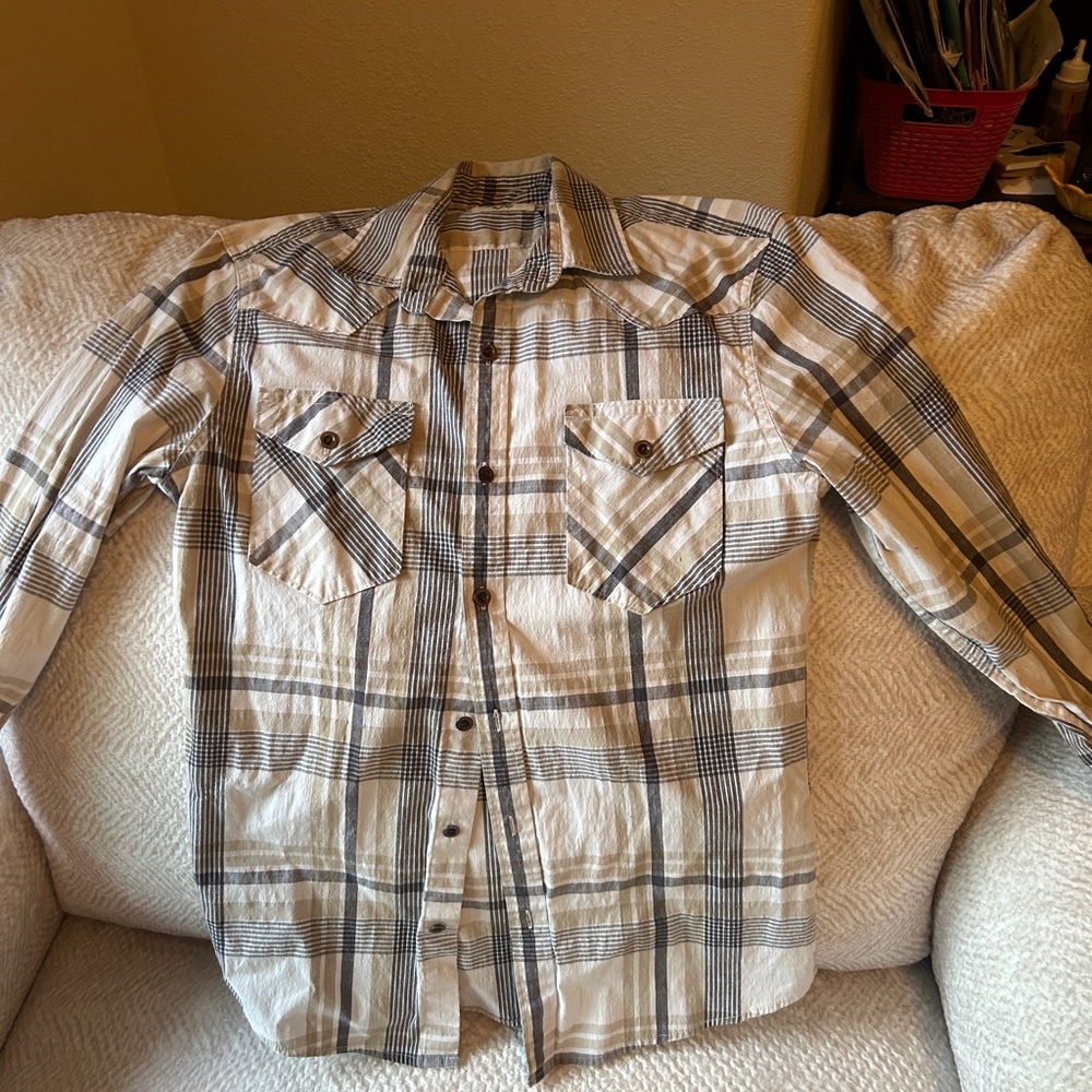 Men’s small button down